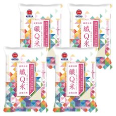 三好米 纖Q米, 低澱粉高纖維 增添飽足感, CNS 二等, 1.5kg, 4包