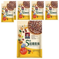 QUAKER 桂格 5+超纖穀飯, 1kg, 6包