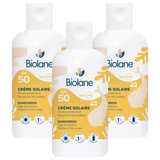 法貝兒寶寶防曬水潤乳液SPF50 125ml, 3罐