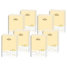 POPO FANCY Rhino 國小英語筆記本, 40個, 黃色