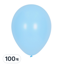 Sempertex PASTEL MATE 氣球 30cm, 藍色, 100個