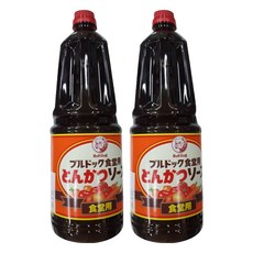 鬥牛犬餐廳的炸豬排醬, 1.8L, 2個