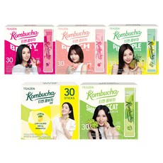 티젠 콤부차 베리 5g 30p + 레몬 5g 30p + 샤인머스켓 5g 30p + 피치 5g 30p + 파인애플 5g 30p, 1세트
