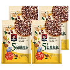 QUAKER 桂格 5+超纖穀飯, 1kg, 4包