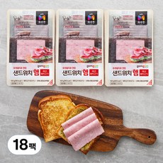 곰곰 샌드위치 햄, 100g, 18팩