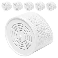 듀벨 샤워애 맥스용 샤워기 염소필터, 6개