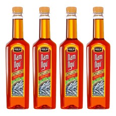 친수 남늑 연어향 피쉬소스, 650ml, 4개