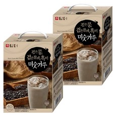 담터 검은콩 검은참깨 흑미 미숫가루, 20g, 80개