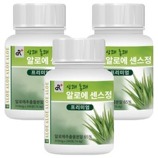 두리농산 상쾌통쾌 알로에 센스정 프리미엄 240정, 74.4g, 3개