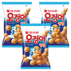 ORION 好麗友 魷魚花生球, 202g, 3個