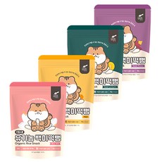 Little Spoon 米餅 4種組, 白米口味+梨子口味+地瓜口味+南瓜口味, 1組, 120g