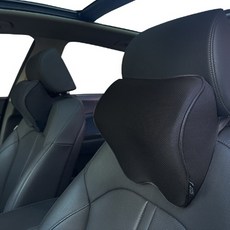 ZTOS 車用頸枕, 黑色, 2個