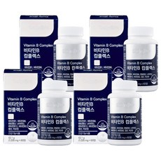 데일리원 비타민B 컴플렉스, 60정, 4개
