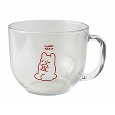 TheNinemall Yummy Toast Gummy 麥片杯 470ml, 混合顏色, 1個
