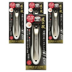 Greenbell 寬刃不銹鋼指甲刀 G-1203, 混色, 4個