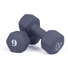 아리프 네오프렌 선인장 아령, 9kg, 2개