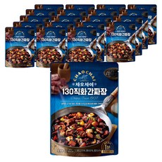 차오차이 130 직화 간짜장, 180g, 20개