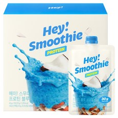 푸드올로지 헤이! 스무디 프로틴 블루코코넛 저당 고단백 쉐이크, 45g, 7개