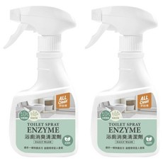 do it 多益得 ALL Clean 潔廁清香噴霧 清潔清香除臭 抑制細菌, 尤加利, 360ml, 2瓶