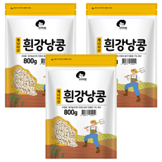 엉클탁 흰강낭콩, 800g, 3개