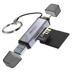 Nextu Karimi 行車記錄器多功能SD讀卡機, 9723TC-OTG, 銀色, 1個