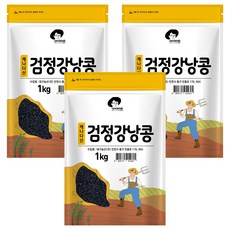 엉클탁 검정강낭콩, 1kg, 3개