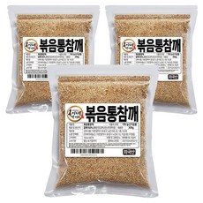 BokineMeokgeori 炒熟全芝麻, 300g, 3個