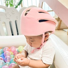 iClé 嬰兒安全頭枕頭盔類型, 粉色, 1個