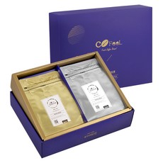 COFeeL 凱飛 鮮烘豆 手提極鮮豆 耶加雪夫中烘焙+黃金曼特寧中深烘焙咖啡豆 MO0051U+MO0054U SO0079, 咖啡豆(無研磨), 454g, 1盒