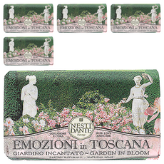 NESTI DANTE 義大利手工皂 盛開花園 250g, 5個
