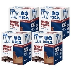 義美生醫 W PROTEIN乳清蛋白飲 咖啡拿鐵 10包, 350g, 4盒
