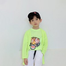 아동용 맘토리 맘커플 썸머 심플 가디건