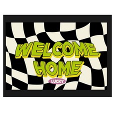 Fix9 玄關線圈地墊, 黑色, 1個