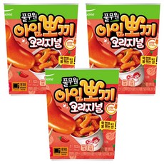 풀무원 아임뽀끼 오리지널 떡볶이, 102g, 3개