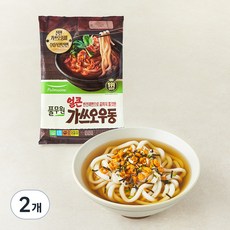 풀무원 얼큰 가쓰오 우동 2인분, 467.6g, 2개