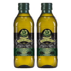 GIURLANI 喬凡尼 老樹特級初榨橄欖油 100%特級初榨 義大利原裝, 500ml, 2瓶