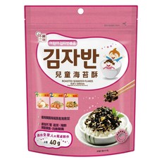 韓味不二 兒童海苔酥, 混合口味, 40g, 1包