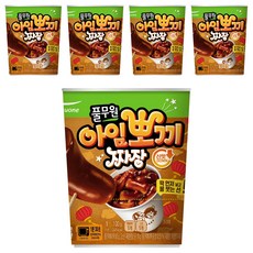 풀무원 아임뽀끼 짜장 떡볶이, 100g, 5세트