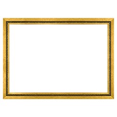 빌리프컴퍼니 1000조각용 퍼즐액자 50 x 70 cm, 그레이스 다크골드, 1개