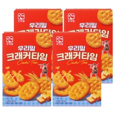Woorimil 鹹餅乾時間, 74g, 4盒