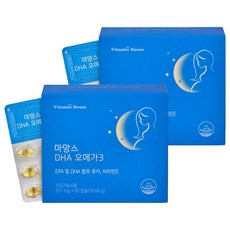 Vitamin House Mamans DHA 歐米伽 3 30.66g, 60顆, 2盒