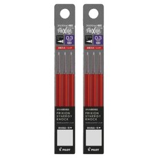 PILOT 百樂 新極灰魔擦筆替芯 0.3mm, 紅色, 6支