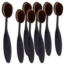 O-ON 牙刷型粉底刷, 混合色, 8個