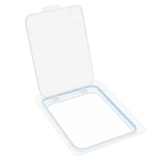 리빙메이트국산PC밧드이지카바플립뚜껑1/2일반형, 1개, 단품