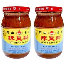 名山牌 辣豆瓣醬, 450g, 2罐