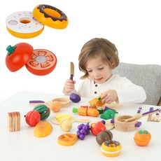 little tikes 兒童廚房切菜遊戲 29入組, 1組