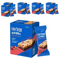 마이밀 정품 뉴프로틴바, 252g, 6개
