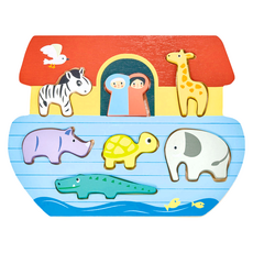 mentari 諾亞方舟益智拼圖 2歲以上, 多色, 1組