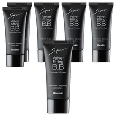 Hanskin Super Velvet Fitting BB 霜 SPF35 PA++ 30ml GH990695, Natural beige, 30g, 6條