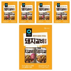 清淨園 韓式排骨醬, 1kg, 5個